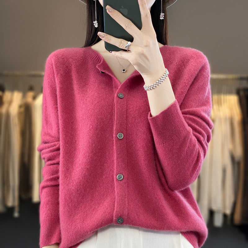 Caroline's™ Loose Round Neck Sweater