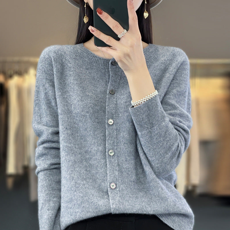 Caroline's™ Loose Round Neck Sweater